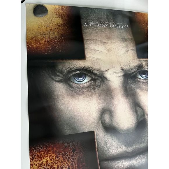 Anthony Hopkins The Rite Original Movie Poster 40" X 27"Double Sided - Picture 4 of 12